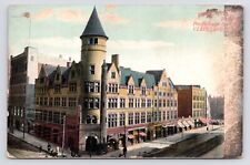 c1907 YMCA Building Prospect & Erie Streets Downtown Cleveland Ohio OH Postcard picture