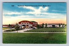 Shelby NC-North Carolina, Shelby Memorial Community Center Vintage Postcard picture