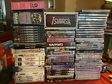 ANIME DVD HUGE LOT OF OVER 100 DISCS VIEW 1 TIME MOST NEAR MINT C PICS 4 TITLES picture