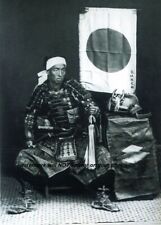 Japanese Samurai Warrior PHOTO 1870s Retired Fighter picture
