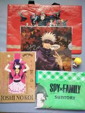 Anime character not-for-sale goods 5-piece set picture