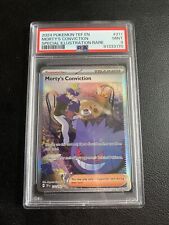 Mortys Conviction 211/162 Temporal Forces Illustration Full Art PSA 9 picture