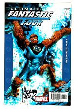 Ultimate Fantastic Four #4 Signed by Adam Kubert Marvel Comics picture