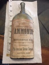Vintage American Extract Co. Ammonia Bottle picture