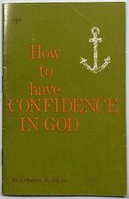 How to have Confidence in God, Vintage 1969 Holy Devotional Booklet. picture