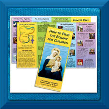 How to Pray the Rosary for Children Kids Catholic Guide w/Luminous Mysteries NEW picture