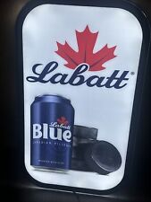 Labatt Blue Light Beer Advertising Tin Metal Sign Home Bar Mancave Decor  picture