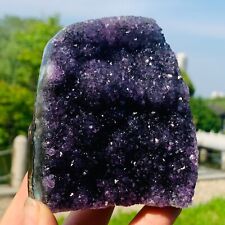 458g RARE Natural Amethyst Crystal Cluster Uruguay Cathedral Specimen HEALING picture