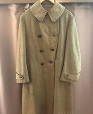 Original WWI U.S. Army Overcoat Named Trench Coat, Dated 1917 picture