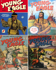 1950 - 1957 Young Eagle Comic Book Package - 5 eBooks on CD picture