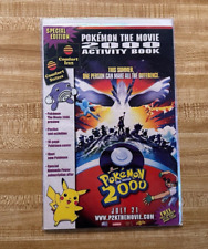 POKEMON THE MOVIE 2000 ACTIVITY BOOK SPECIAL EDITION VF/NM- UNUSED picture