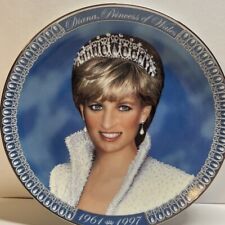 Diana Princess of Wales Plate from the Franklin Mint ~ Preowned picture