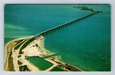 Key West FL-Florida, Aerial Honda, Antique, Vintage Postcard picture