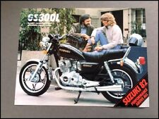 1982 Suzuki GS300L Bike Motorcycle 1-page Sales Brochure Spec Sheet picture