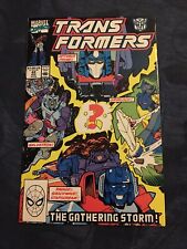 Transformers #69 The Gathering Storm Low Print Run Marvel Comics 1990 picture
