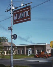 Southington, Connecticut Atlantic Street sign Vintage Old Photo 8.5x11 Reprints picture