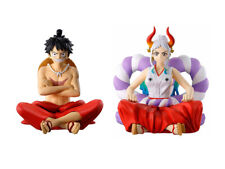 One Piece Anime Figure Bandai Premium Gashapon Luffy & Yamato set of 2 picture