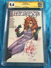 Musings #3 - Calliope Comics - CGC SS 9.4 NM - Signed by Joe Linsner picture