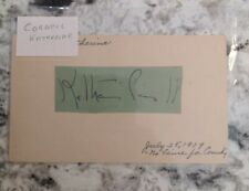 Katharine Cornell Signed Card Romeo And Juliet picture