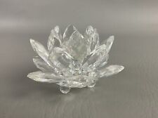 Swarovski Crystal Figurine-Small Lotus Flower/Lily Pad 3