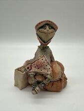 Tillie Fun Frog Bag Lady Figurine 1986 by Jessica DeStefano picture