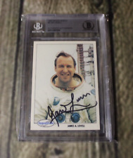 Jim Lovell Autographed Signed 1990 NASA Apollo Spaceshots Beckett BAS COA Card picture