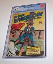 Don Winslow of the Navy #60 - Fawcett 1948 Golden Age Issue - CGC VG/FN 5.0 picture