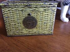 Early 1900s Pattersons Seal Advertising Tobacco Cut Plug Tin Pale picture