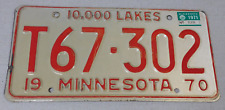 1971 Minnesota farm truck license plate picture