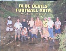 2015 Mt. Lebanon Blue Devils Football Yearbook Pittsburgh Pennsylvania picture