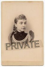 Cabinet Photo-Pretty Older Girl-Oxford, Pennsylvania-CHANDLER Family (Bertha) picture