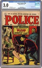 Police Comics #109 CGC 3.0 1951 4308126019 picture