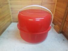 Vintage 1950's Plastic Picnic/Camping Dinner Ware for Four picture