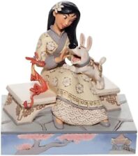 Enesco Disney Traditions By Jim Shore White Woodland Mulan Figurine, 5.5 Inch picture