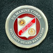 USMC Security Guard Battalion County Challenge Coin picture