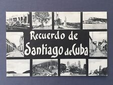 ±1905 Postcard CUBA Recuerdo de Santiago de Cuba - Old Vintage picture