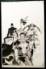 Astonishing X-Men #13 John Cassaday 11x17 FRAMED Original Art Poster Marvel Comi picture