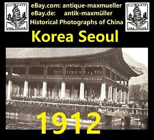 Korea Seoul 서울특별시 Crew S.M.S. Emden Imperial Palace 2x photos 1912  - good size picture