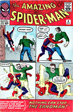 THE AMAZING SPIDER-MAN #4 MARVEL 1ST APP. SANDMAN 1963 COMIC BOOK NICE KEY picture
