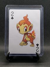 Chimchar 2 of Clubs Pokemon TCG Playing Card Poker Card  Nintendo NM/Mint picture