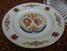 CHARLES & DIANA  WEDDING 29TH JULY 1981  HEALACRAFT COMMEMORATIVE PLATE MINT BOX picture