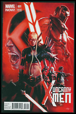 UNCANNY X-MEN #1 (2013) DELL'OTTO 1:50 VARIANT MAGIK MAGNETO MARVEL 9.6 NM+ picture