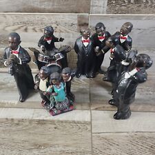 VINTAGE 5 piece Enesco All that Jazz Parastone Band Figurines 1990s PLEASE READ picture