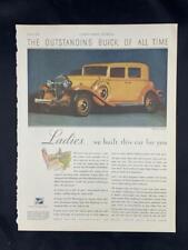 Magazine Ad* - 1932 - Buick picture