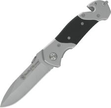 Smith & Wesson First Response Folding Knife Stainless Blade Stainless Handle picture