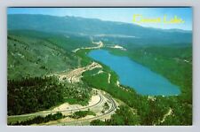 CA-California, Donner Lake, Highway 80, Antique Souvenir Vintage Postcard picture