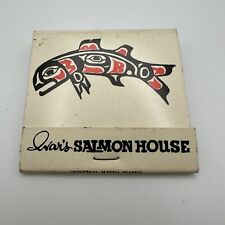 Vintage Full Matchbook - Ivar’s Salmon House - Seattle, Washington picture