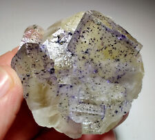 Fluorite crystals, zoned, fantastic . Denton Mine, Illinois. 172 gr. Video. picture