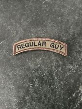 Mil-Spec Monkey Regular Guy Morale Tactical VELKRO PATCH RARE Airsoft Army Arc picture