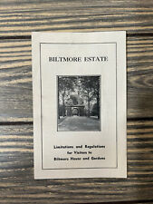 Vintage Biltmore Estate Limitations and Regulations for Visitors to Biltmore t picture